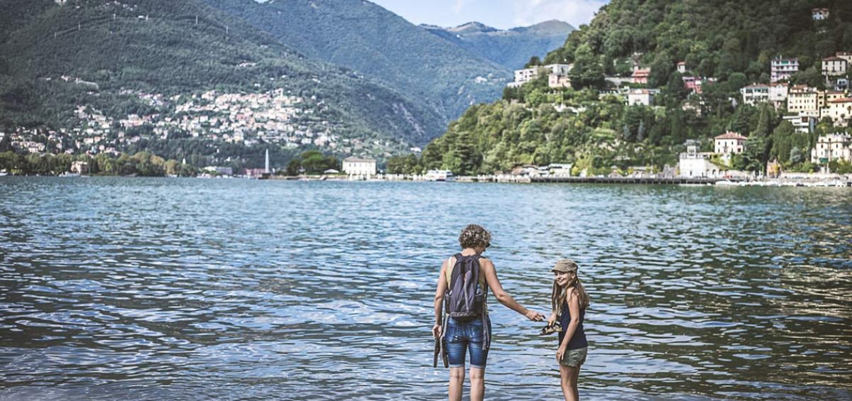 Italie Jour 2 | Côme - Lac de Côme - Le vidéo blog du voyage en famille | Journal photo & vidéo | VideoBlogTrip